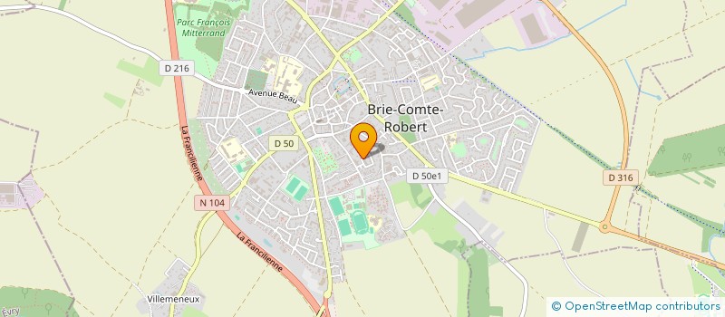 localisation de l'entreprise MADAME NICOLE FUKIAU  BRIE-COMTE-ROBERT