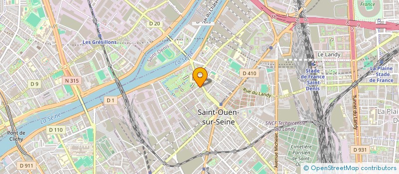 localisation de l'entreprise MADAME NICOLE FUMUKANY à SAINT-OUEN-SUR-SEINE