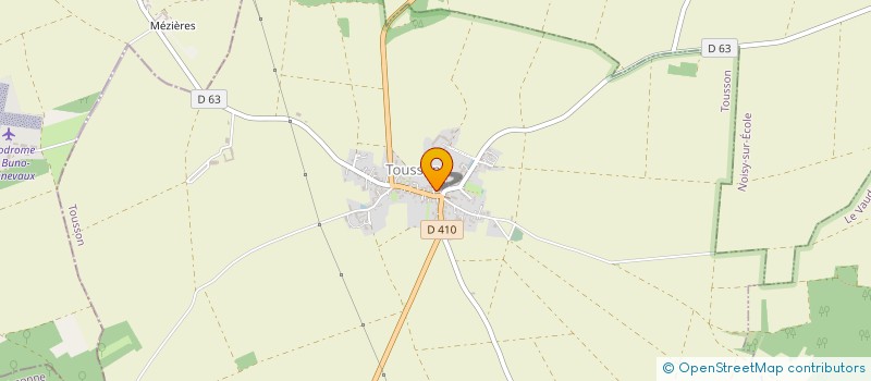 localisation de l'entreprise MADAME NICOLE GAGNE  TOUSSON