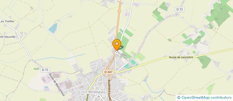 localisation de l'entreprise MADAME NICOLE GARNIER  CHOUPPES