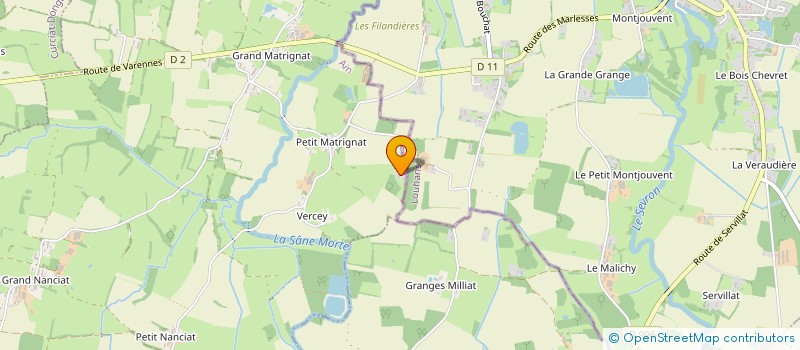 localisation de l'entreprise MADAME NICOLE GAUTHIER  SAINT-NIZIER-LE-BOUCHOUX