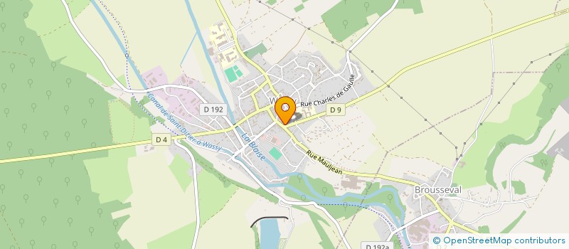 localisation de l'entreprise MADAME NICOLE GEERAERTS à WASSY