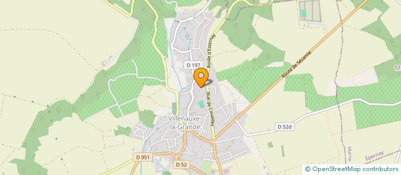 localisation de l'entreprise MADAME NICOLE GELLE à VILLENAUXE-LA-GRANDE