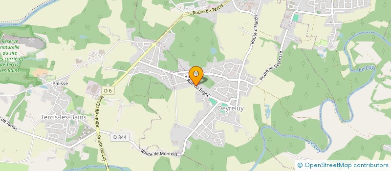 localisation de l'entreprise MADAME NICOLE GENTIEU  SAUGNAC-ET-CAMBRAN