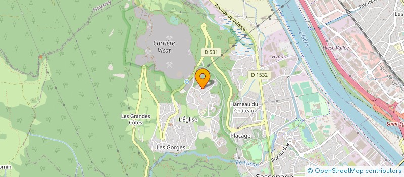 localisation de l'entreprise MADAME NICOLE GERARD à SASSENAGE