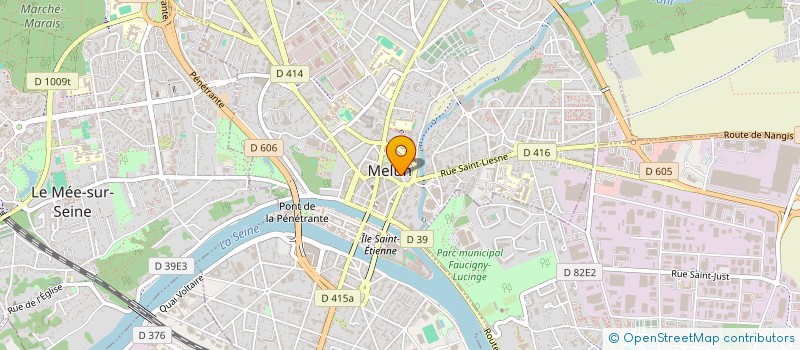 localisation de l'entreprise MADAME NICOLE GERMAIN à MELUN