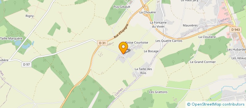 localisation de l'entreprise MADAME NICOLE GILBERT  SUBLAINES