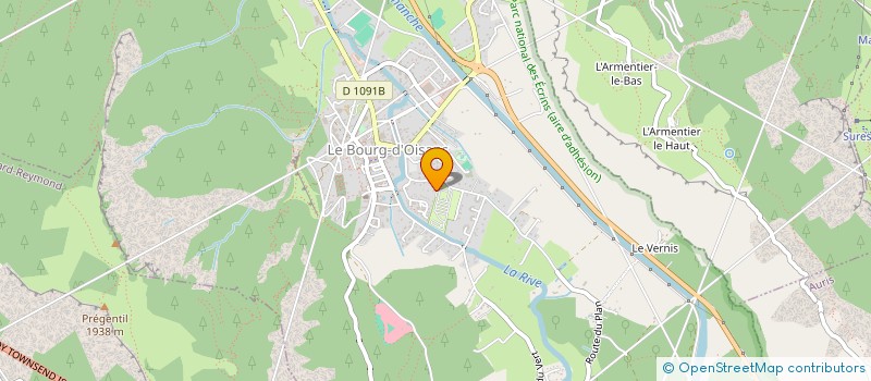 localisation de l'entreprise MADAME NICOLE GILIS à LES DEUX ALPES