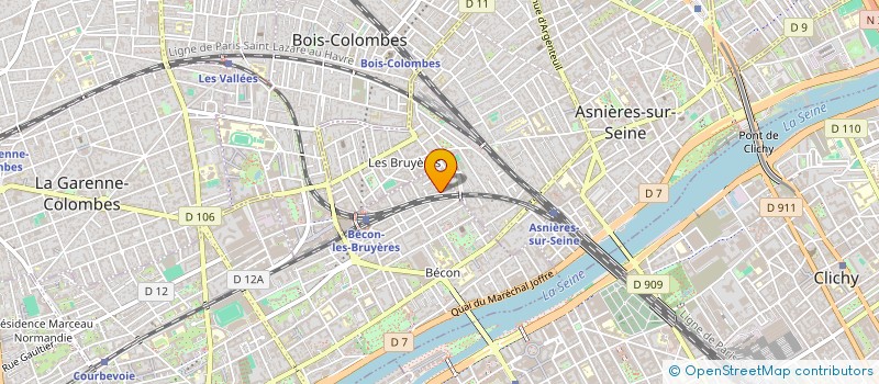 localisation de l'entreprise MADAME NICOLE GIORDANO à COURBEVOIE