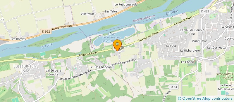 localisation de l'entreprise MADAME NICOLE GIRARDIER à AMBOISE