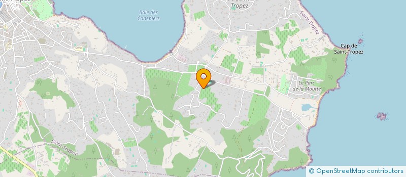 localisation de l'entreprise MADAME NICOLE GIRAUD  SAINT-TROPEZ