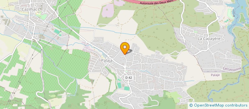 localisation de l'entreprise MADAME NICOLE GLEIZES  PALAJA