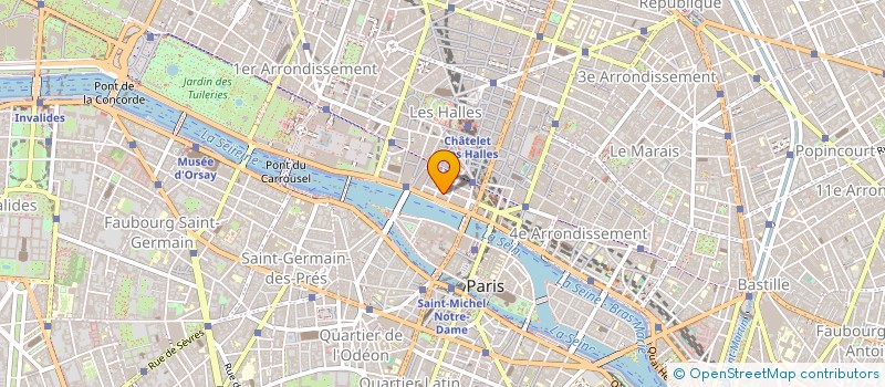 localisation de l'entreprise MADAME NICOLE GNESOTTO à PARIS