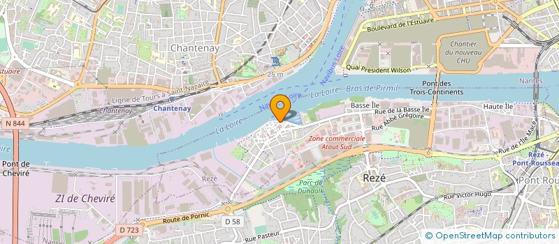 localisation de l'entreprise MADAME NICOLE GOINARD  REZE