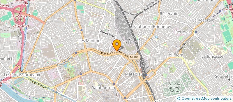 localisation de l'entreprise MADAME NICOLE GOSSELIN à TOULOUSE
