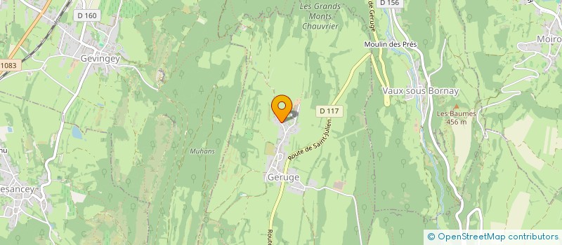 localisation de l'entreprise MADAME NICOLE GOTILLOT  GERUGE