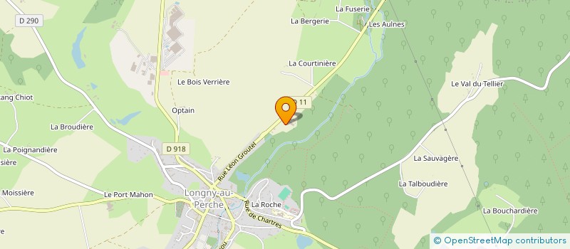 localisation de l'entreprise MADAME NICOLE GOUDET à LONGNY LES VILLAGES