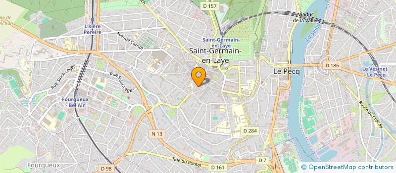 localisation de l'entreprise MADAME NICOLE GRANDJEAN à SAINT-GERMAIN-EN-LAYE