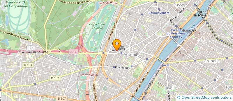 localisation de l'entreprise MADAME NICOLE GRISONI à PARIS