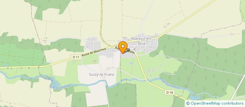 localisation de l'entreprise MADAME NICOLE GRIVOT  MAREUIL-EN-BRIE