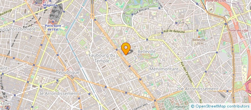 localisation de l'entreprise MADAME NICOLE GUERVIN  PARIS