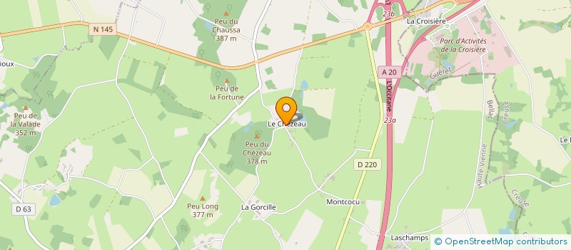 localisation de l'entreprise MADAME NICOLE GUEUNIER à SAINT-AMAND-MAGNAZEIX
