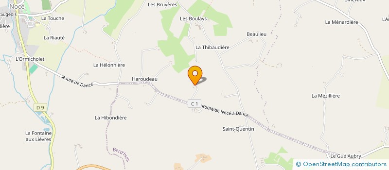 localisation de l'entreprise MADAME NICOLE GUEUX à PERCHE-EN-NOCE