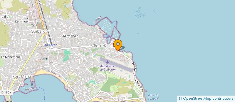 localisation de l'entreprise MADAME NICOLE GUIBERT à QUIBERON