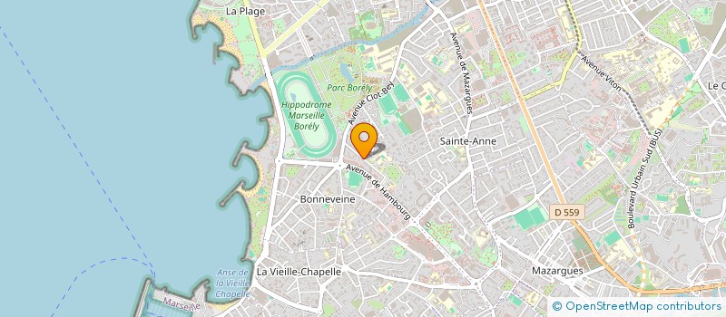 localisation de l'entreprise MADAME NICOLE GUIDI  MARSEILLE