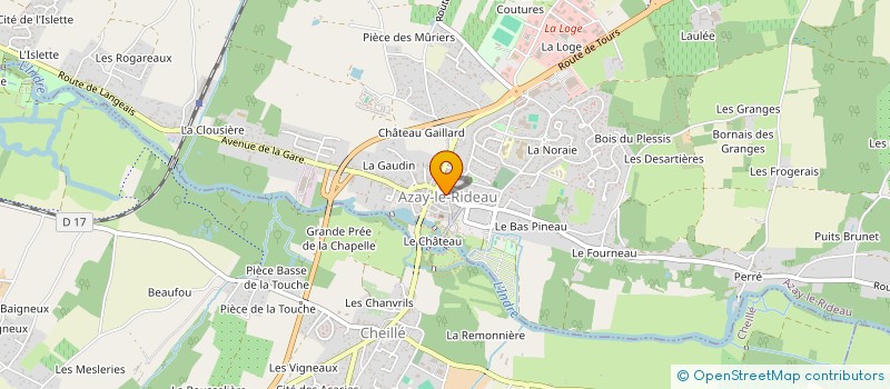 localisation de l'entreprise MADAME NICOLE GUILLOIS à AZAY-LE-RIDEAU