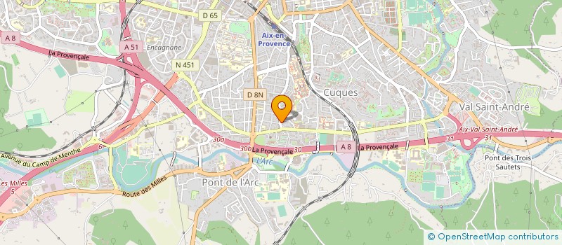 localisation de l'entreprise MADAME NICOLE GUIRAUD à AIX-EN-PROVENCE