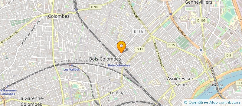 localisation de l'entreprise MADAME NICOLE GUZELIAN à BOIS-COLOMBES