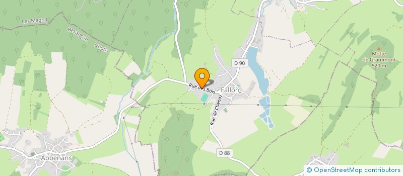 localisation de l'entreprise MADAME NICOLE HALLER  FALLON