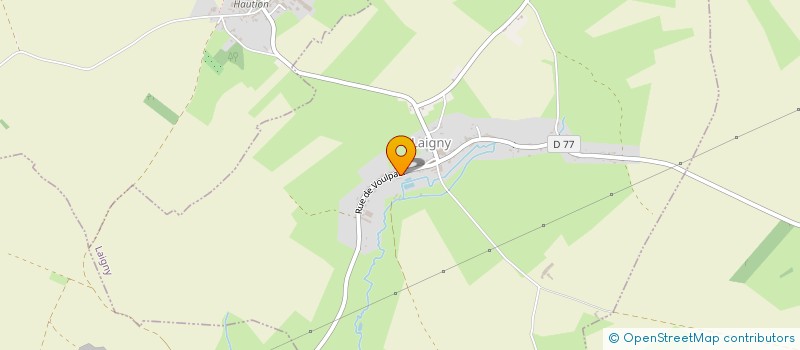 localisation de l'entreprise MADAME NICOLE HANSENIUS  LAIGNY