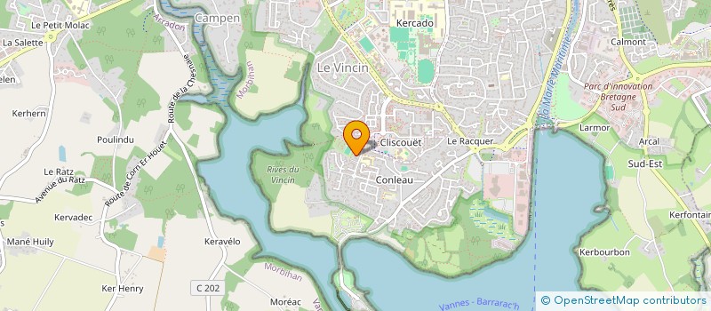 localisation de l'entreprise MADAME NICOLE HELO à VANNES