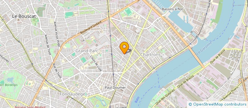 localisation de l'entreprise MADAME NICOLE HERNANDEZ à BORDEAUX