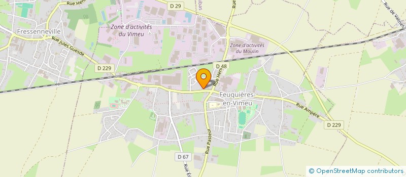 localisation de l'entreprise MADAME NICOLE HEUDELEINE  VALINES