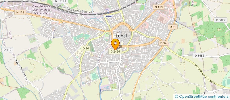 localisation de l'entreprise MADAME NICOLE HOLMAR à LUNEL