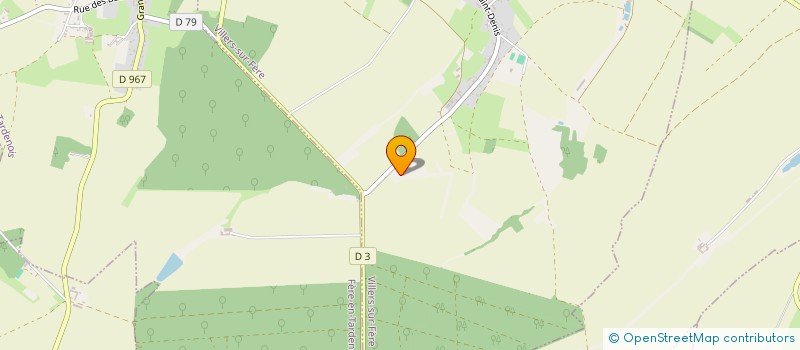 localisation de l'entreprise MADAME NICOLE HOURLIER  FERE-EN-TARDENOIS