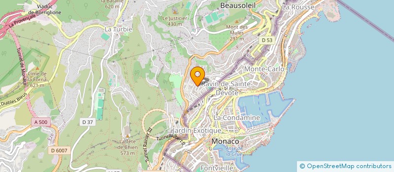 localisation de l'entreprise MADAME NICOLE HUBER  BEAUSOLEIL