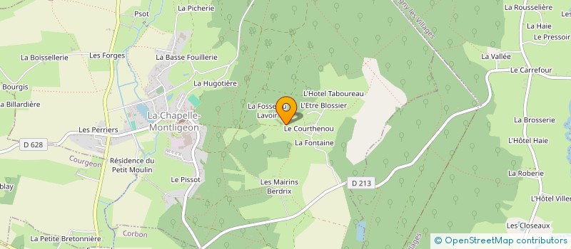 localisation de l'entreprise MADAME NICOLE HUBERT à COMBLOT