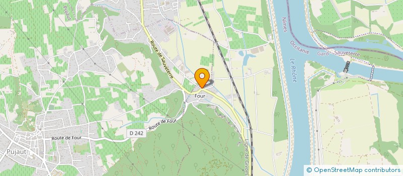 localisation de l'entreprise MADAME NICOLE HUEBER  SAUVETERRE