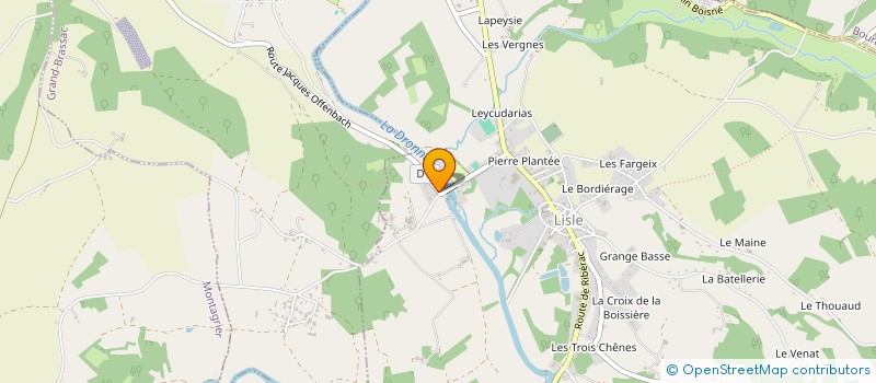 localisation de l'entreprise MADAME NICOLE JANVIER  LISLE