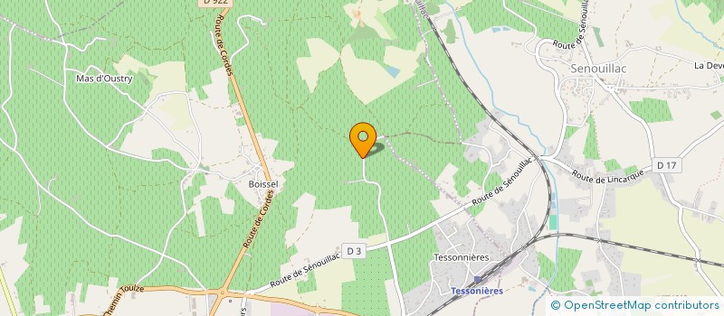 localisation de l'entreprise MADAME NICOLE JEANSOU  GAILLAC