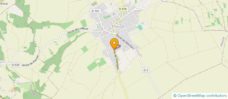 localisation de l'entreprise MADAME NICOLE JOUHET  PLAUZAT