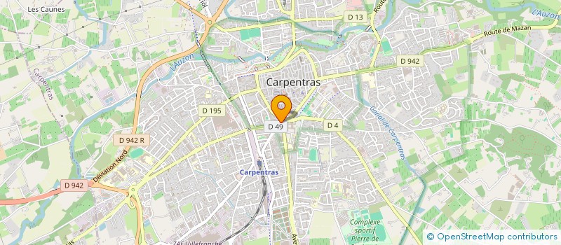 localisation de l'entreprise MADAME NICOLE JUANEDA  CARPENTRAS