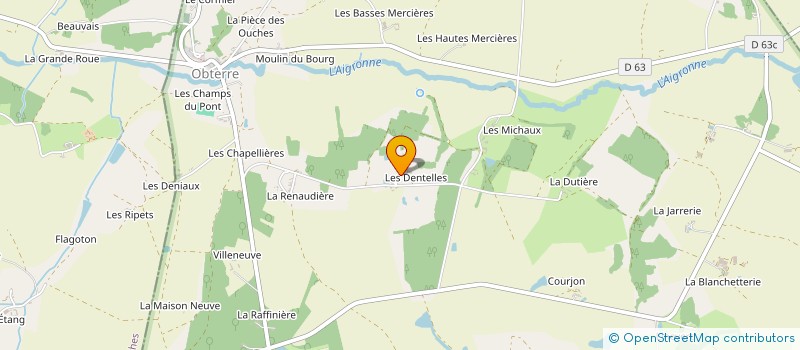 localisation de l'entreprise MADAME NICOLE JULIEN à OBTERRE