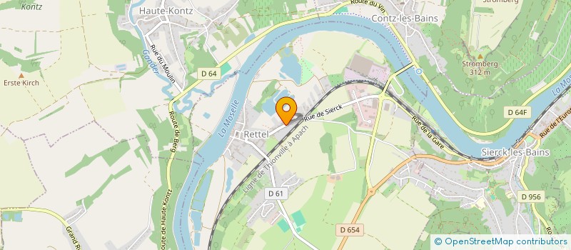 localisation de l'entreprise MADAME NICOLE KASEL  RETTEL