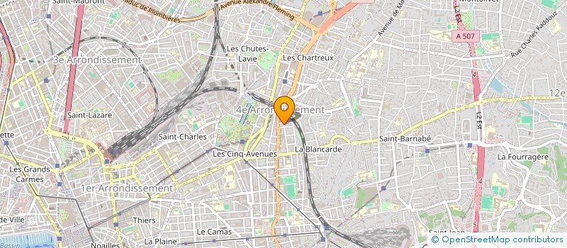 localisation de l'entreprise MADAME NICOLE KEUSSEYAN à MARSEILLE