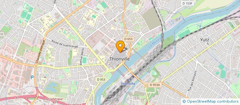 localisation de l'entreprise MADAME NICOLE KLOPP à THIONVILLE